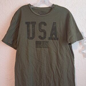 Men's USA Green Shirt